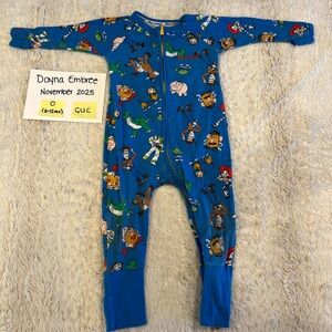 Bonds wondersuit Blue Kids One Piece with Toy Story characters
